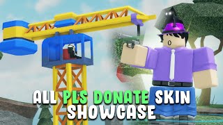 ALL NEW TDS X PLS DONATE SKIN FULL SHOWCASE [upl. by Enitsuj]