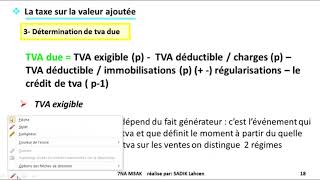 EP 3 fiscalité la taxe sur la valeur ajoutée 24 [upl. by Melise]