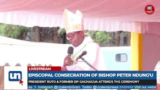 Bishop Peter Waweru Maiden Address During His Installation In Embu Diocese FULL SPEECH [upl. by Iharas270]