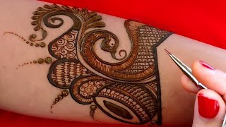 Easy Bridal Mehndi Design for Full Hands Latest Dulhan Mehandi Designs Wedding Special Henna [upl. by Ahtibbat]