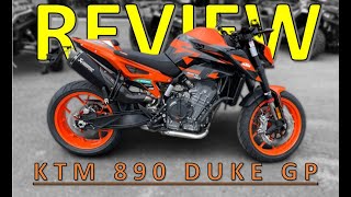 NEW 🧡 KTM 890 DUKE GP 2022 🧡 REVIEW┃Fun First Test Ride┃KTM Test Days 2022 [upl. by Eiaj]