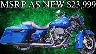 2023 Harley Davidson Road King Special  Honest First Ride Impressions [upl. by Wolram]