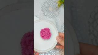 Woolen Rose Flower 🌹 martistofficial viralvideo [upl. by Marlea656]