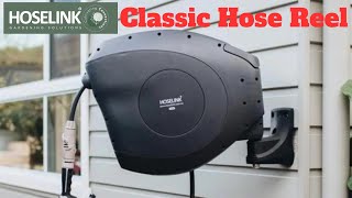 Hoselink Classic Retractable Hose Reel for my Veggie Garden  How to Install Hoselink Hose Reel [upl. by Yennor]