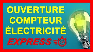 Comment ouvrir un compteur EDF rapidement  ⚡ Mise en service du compteur électricité [upl. by Ashlen]