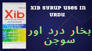 Xib syrup uses in Urdu  Dxibuprofen  pain amp fever [upl. by Hpesoj838]