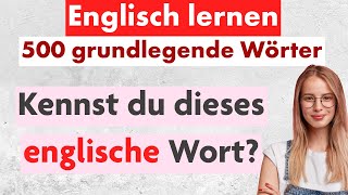 Teste dein Englisch Kennst du diese 500 Wörter [upl. by Eillas]