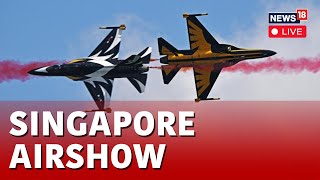 Singapore News LIVE  Singapore Airshow Asias Largest Aerospace Events Kicks Off LIVE  N18L [upl. by Resor]