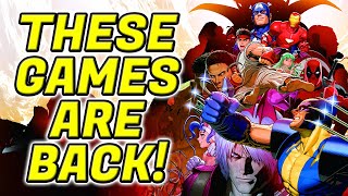 These Classic Marvel Superhero Games Are Back  The Marvel Vs Capcom Fighting Collection [upl. by Schell947]