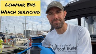 Ep 11 Servicing Lewmar Evo winches  a conversational howto video with hints and tips [upl. by Solorac]