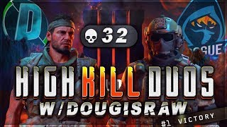 CoD Blackout  32 KILLS Duos Win w DougisRaw [upl. by Ahse936]