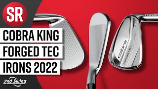 Cobra KING Forged Tec Irons 2022 and Forged Tec X Irons  The Swing Report [upl. by Idissac]