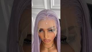 Purple white wig wigs frontalwig customwigs customwigs [upl. by Featherstone]