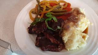 How I Cook My Minted Lamb Chops with Mash [upl. by Doerrer]