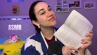 ASMR LECTURA INAUDIBLE EN INGLES PARA BAJAR LA ANSIEDAD📖😵‍💫 [upl. by Ashby961]