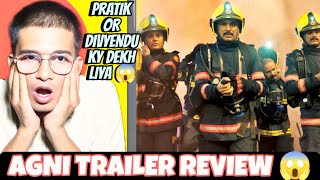 AGNI TRAILER REVIEW  PRATIK GANDHI  DIVYENDU  FILM MASALA [upl. by Jyoti]