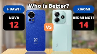 Huawei Nova 12 vs Redmi Note 14 Comparison [upl. by Katheryn180]