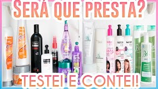 PRODUTOS PRA CABELO CACHEADO CACHOS PODEROSOS NATURA CURVAS TRESSEME SALON LINE ♥ Fala Dantas [upl. by Jaylene]