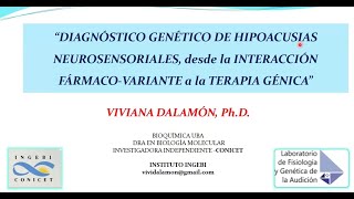 2492024  Diagnóstico Genético de Hipoacusias Neurosensoriales [upl. by Bean]