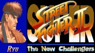 Super Street Fighter II  The New Challengers  Ryu Arcade [upl. by Tara521]