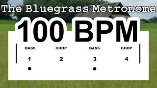 The Bluegrass Metronome 100 BPM [upl. by Anifesoj26]