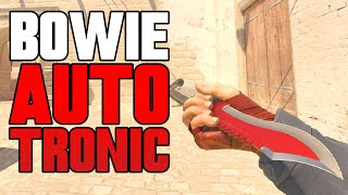 ★ CS2 Bowie Knife Autotronic FACTORY NEW  CS2 Knife Gameplay [upl. by Calla]