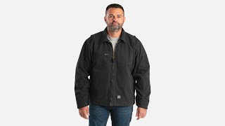 Berne® Mens Highland Washed Gasoline Jacket [upl. by Held]