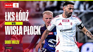 SKRÓT ŁKS ŁÓDŹ  WISŁA PŁOCK KAPITALNY GOL Z WOLEJA POMORSKIEGO  BETCLIC 1 LIGA [upl. by Aihsram]