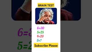 😲Brain testmaths testshortsshortsfeed [upl. by Annaes522]