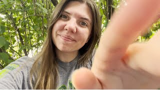 ASMR Home Garden amp Meadow Tour Close Whisper Voiceover [upl. by Edijabab]