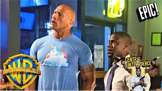 Central Intelligence 2016  Bar Fight Scene in Hindi 27  Desi Hollywood [upl. by Forrester146]