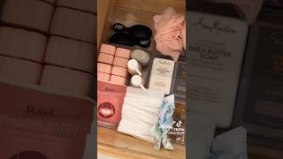 Guest Bathroom 🫧 Restock Part 2 makeup skincare satisfying organize organization aesthetic [upl. by Saxena]