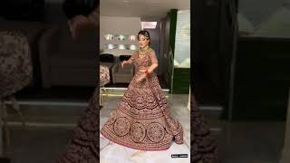 52 Gaj Ka Daman Song Performance By Beautiful😍💓 Bridal Dance And beautiful Moves for Whatsapp Status [upl. by Nitsrek]