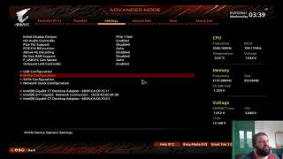 Basic BIOS Configuration On GIGABYTE X570 Aorus Ultra rev 12  Enable XMP [upl. by Yenitsed]