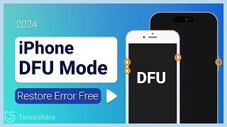 How to Enter DFU Mode on iPhone amp Restore iPhone 2024  Without iTunes Error  All iPhone models [upl. by Seko]