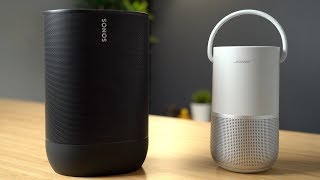 Sonos Move vs Bose Portable Home Speaker [upl. by Minier]