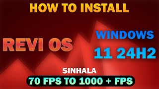 How To Download amp Install Revi Os For Windows 11 24H2 revios [upl. by Larrabee]