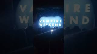 Vampire Weekend Concert with BURNTCOTTONCANDYBLUESKIES [upl. by Nnylyoj728]