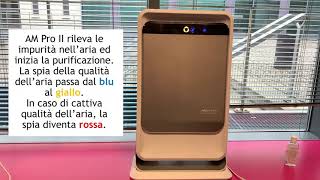 Purificatore AeraMax Pro II di Fellowes come funziona [upl. by Belac]