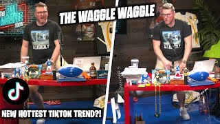 Pat McAfee Makes The Hottest New TikTok Song amp Dance The Waggle Waggle [upl. by Aggri455]