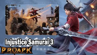 Injustice Samurai 3 Gameplay Android  iOS Official Launch [upl. by Cirilo]