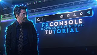 FX Console Installation Tutorial FREE  After Effects Workflow Tutorial [upl. by Dihahs]