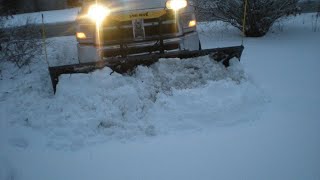 What The Plow Guy Does With Down Time Snowway Plow Waiting For The Next Storm [upl. by Acsirp]