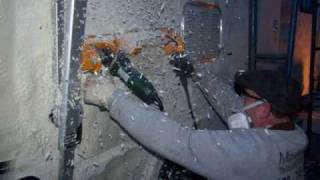 Spray Foam Flattening Tool  MasterbondSP  VacPlane Demonstrationwmv [upl. by Euqcaj611]