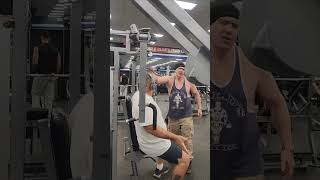 Idiots at the gym idiot hogging gym equipment shorts gymlife comedyvideos gymhumor [upl. by Nielsen623]