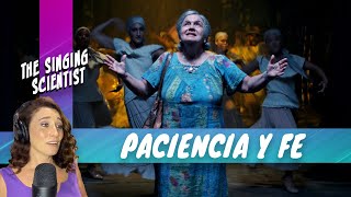 Vocal Coach Reacts In the Heights  Paciencia y Fe  WOW She was [upl. by Annayad199]