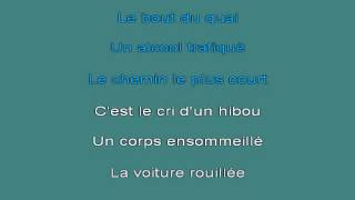 Les Eaux De Mars karaoke [upl. by Angelina]