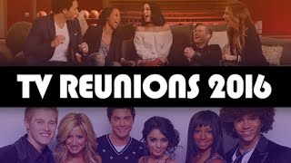 13 TV amp Movie Cast Reunions You Might’ve Missed In 2016 [upl. by Dnalrah]