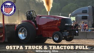 Millersburg Ohio  OSTPA Truck amp Tractor Pull 2024 [upl. by Odo184]