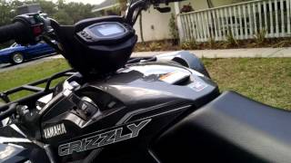 2016 Grizzly 708cc Barkers duals Ehs tuner [upl. by Asserrac]